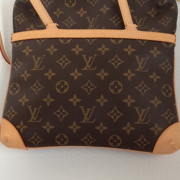 Louis Vuitton Brown Monogram Canvas Tote with Natural Vachetta Trim